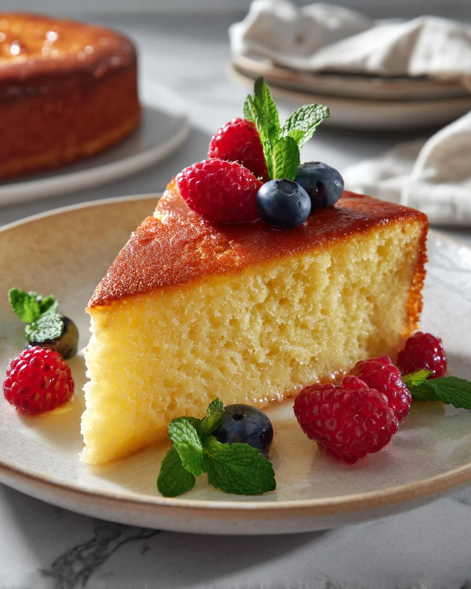 Classic French Butter Cake
