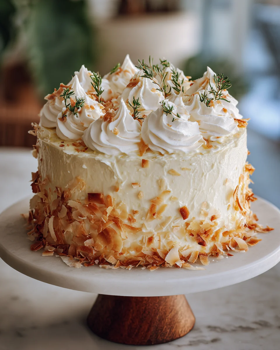 Coconut Pineapple Dream Cake