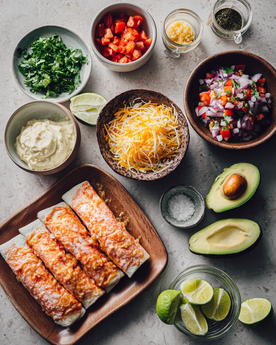 Cream Cheese Chicken Enchiladas