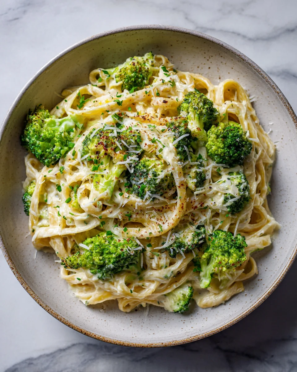 Creamy Broccoli Alfredo