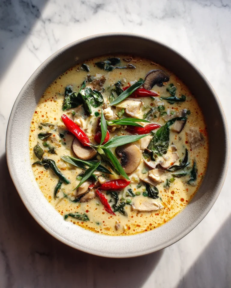 Creamy Coconut Thai Soup Delight