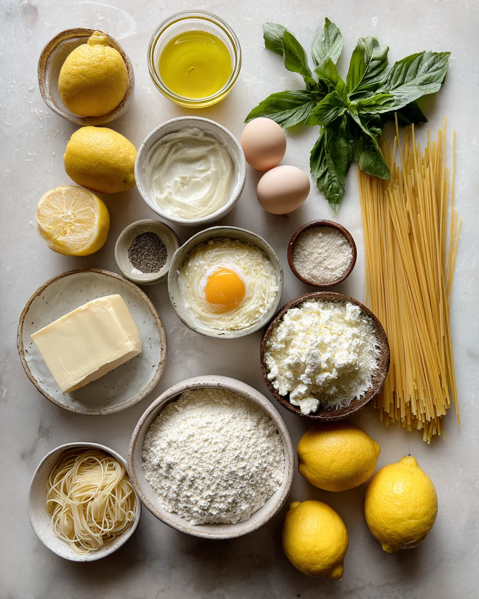 Creamy Lemon Ricotta Pasta