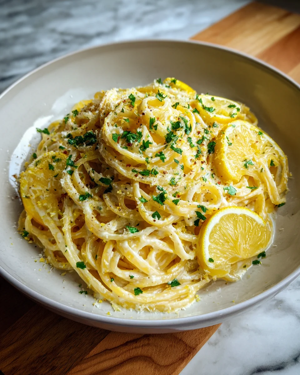 Creamy Lemon Ricotta Pasta