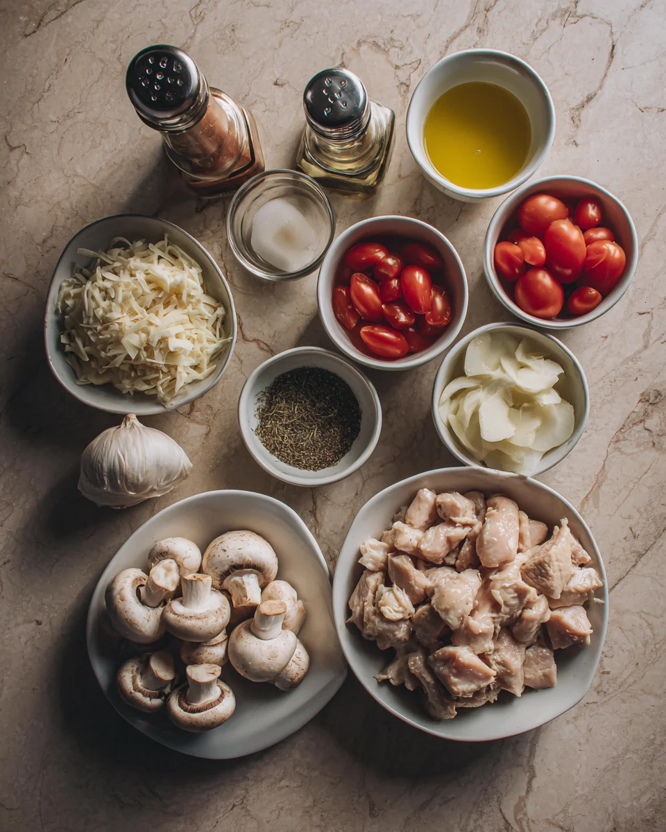 Creamy Mushroom Chicken Skillet