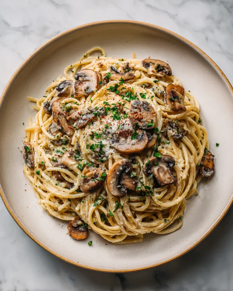 Creamy Mushroom Pasta