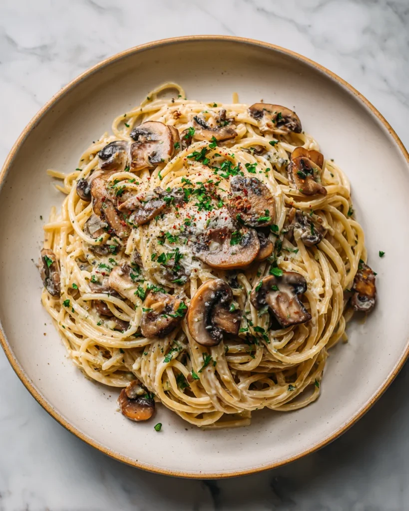 Creamy Mushroom Pasta