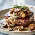 Creamy Mushroom Steak