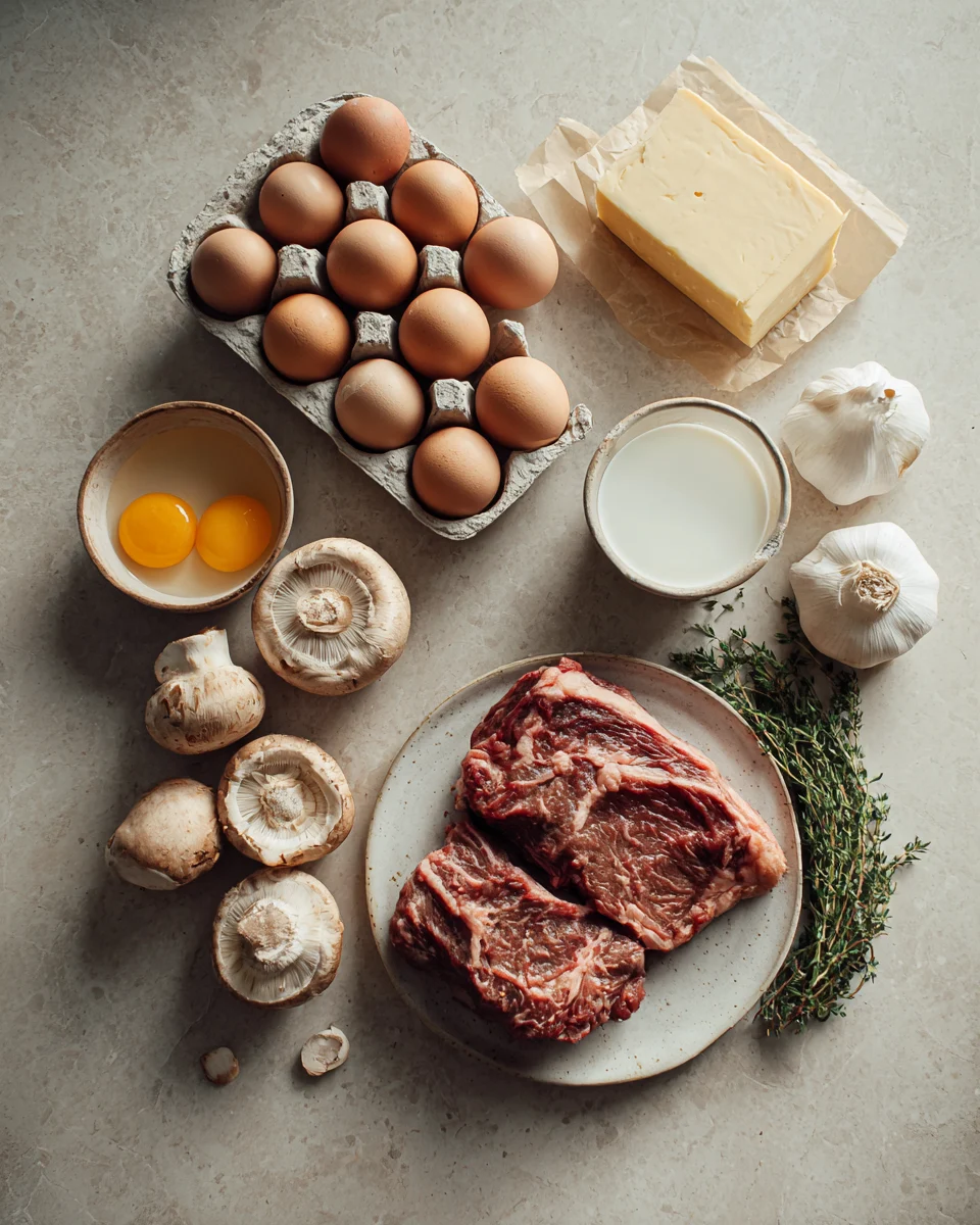 Creamy Mushroom Steak