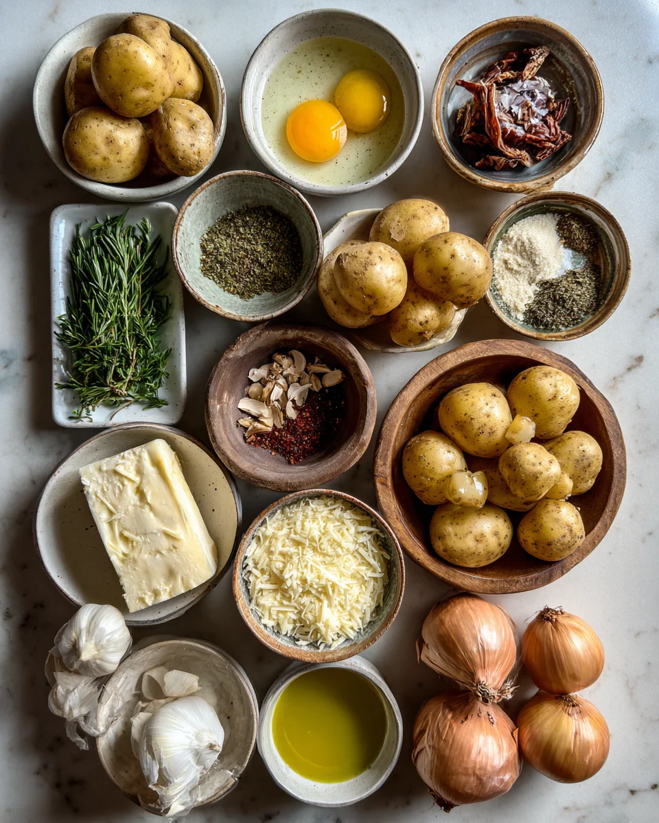 Creamy Parmesan Oven-Baked Potatoes