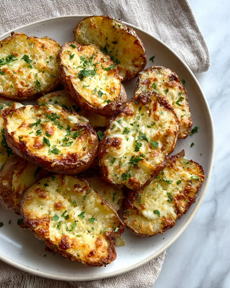 Creamy Parmesan Oven-Baked Potatoes