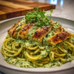 Creamy Pesto Chicken Pasta