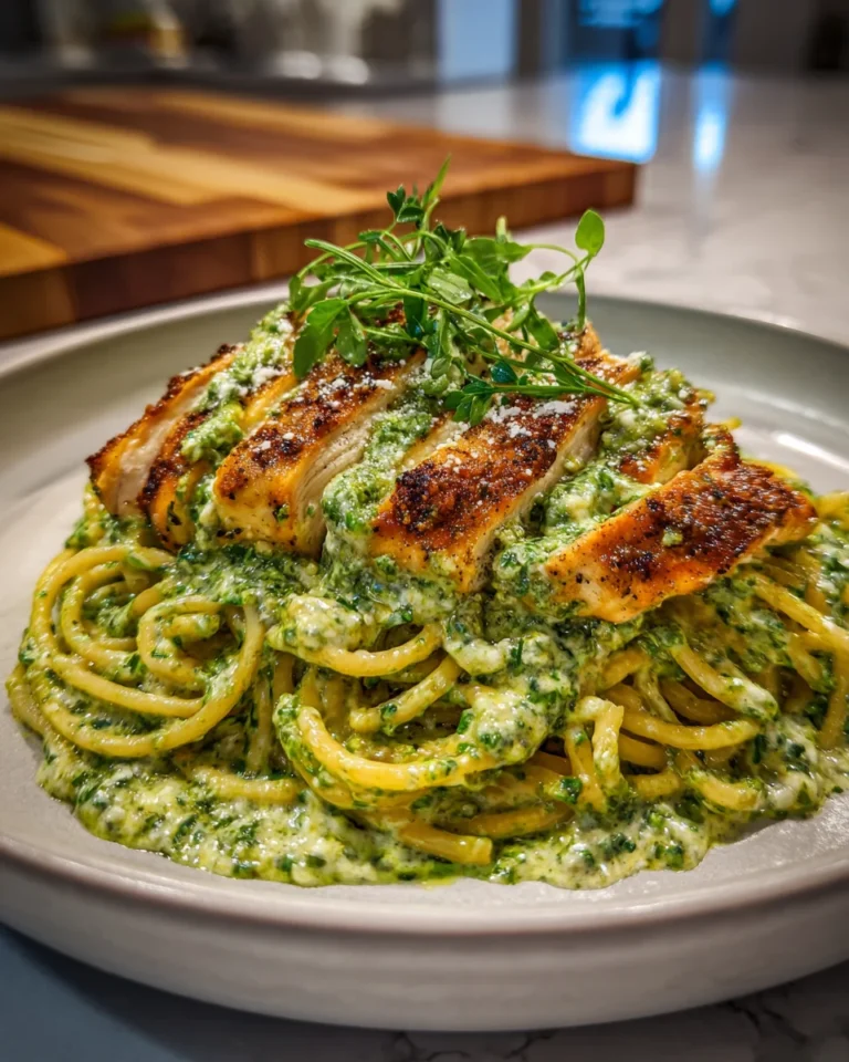 Creamy Pesto Chicken Pasta