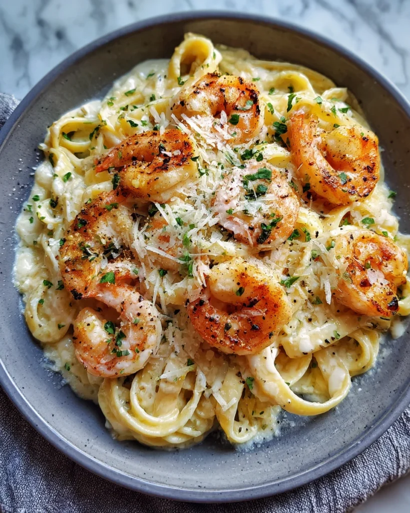 Creamy Shrimp Alfredo