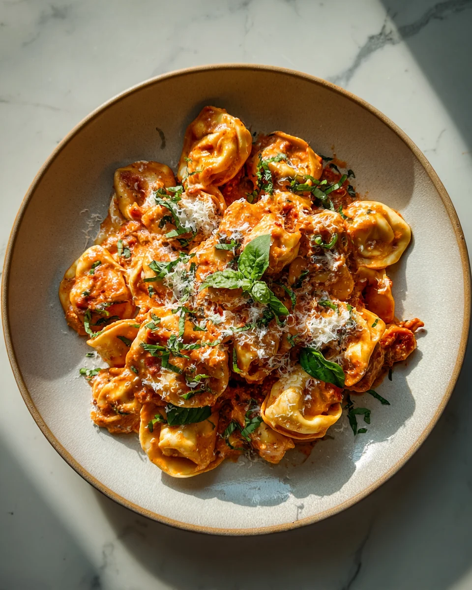 Creamy Tomato Tortellini