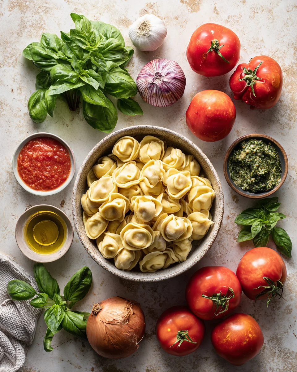 Creamy Tomato Tortellini
