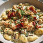 Creamy Tuscan Chicken Gnocchi