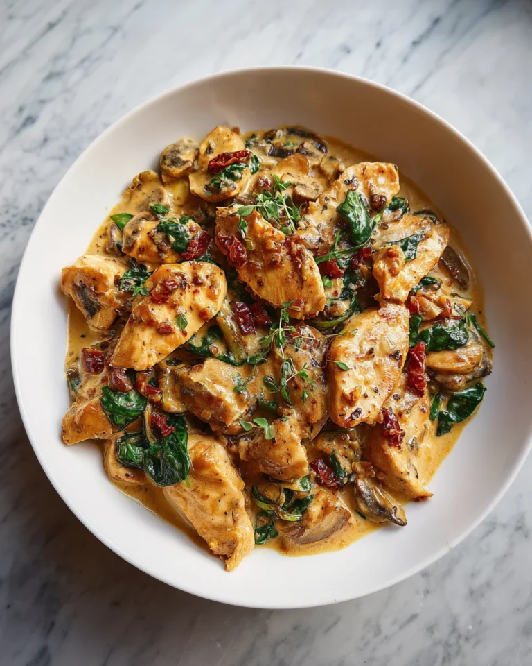 Creamy Tuscan Chicken Skillet