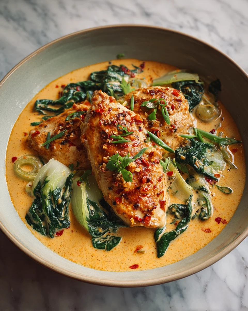 Creamy Tuscan Garlic Chicken