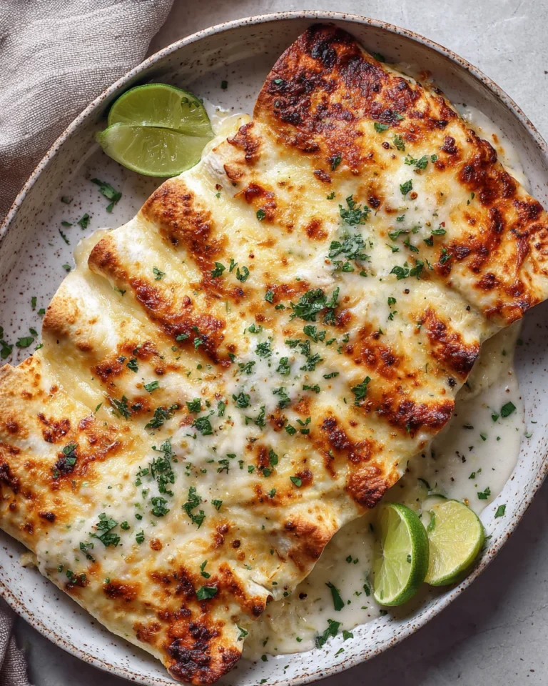 Creamy White Chicken Enchiladas: A Family Favorite