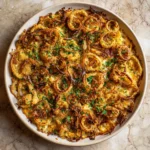 Crispy Onion Ring Casserole