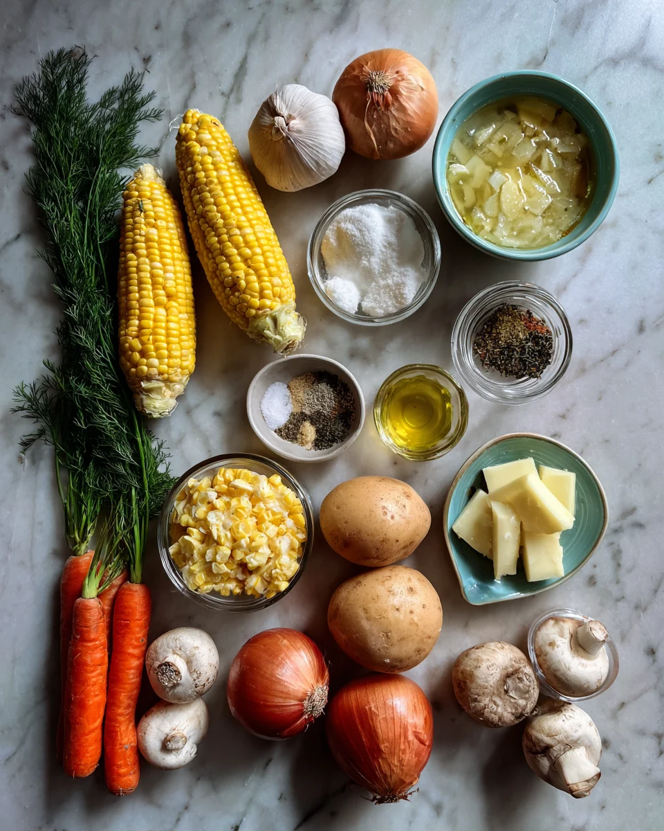 Crockpot Creamy Corn Chowder