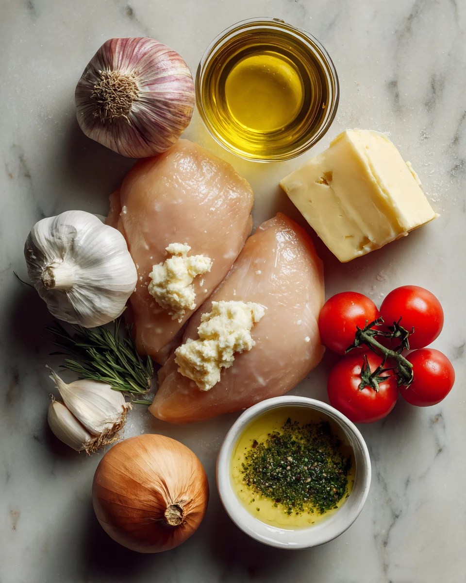 Crockpot Garlic Butter Chicken