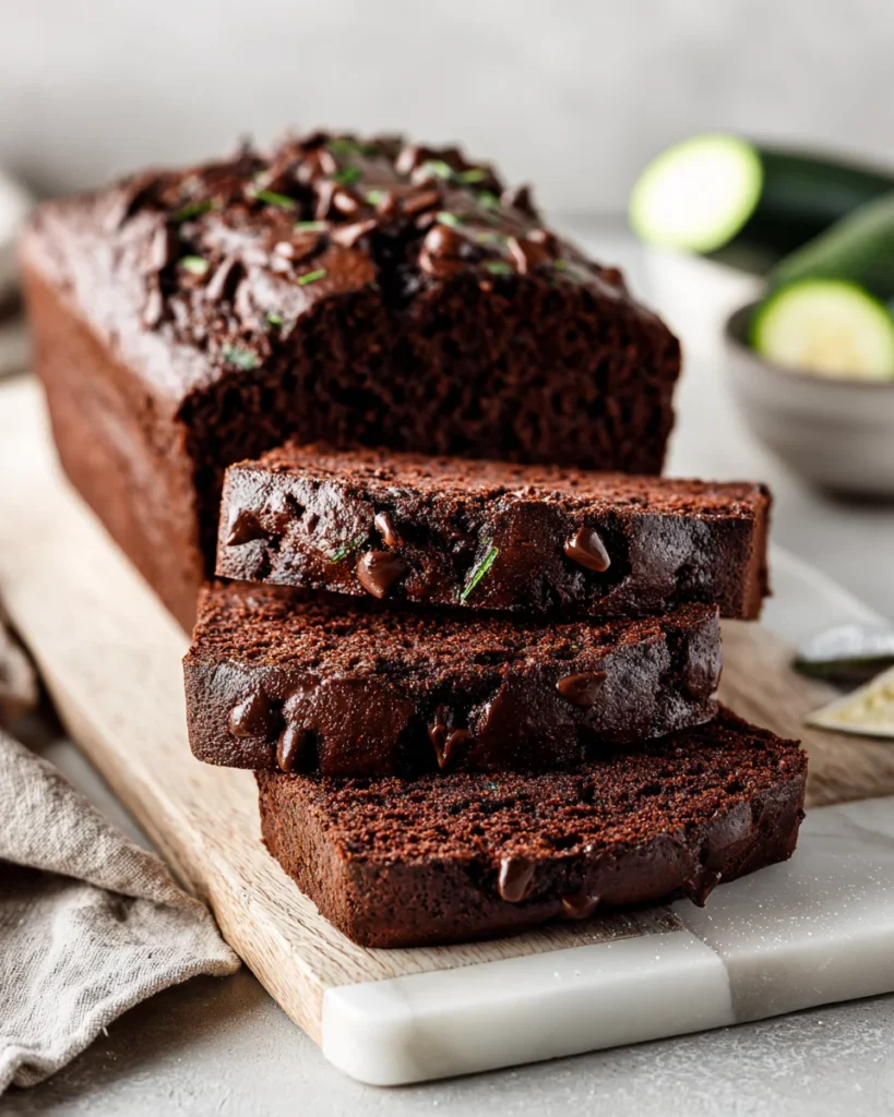 Double Chocolate Zucchini Bread