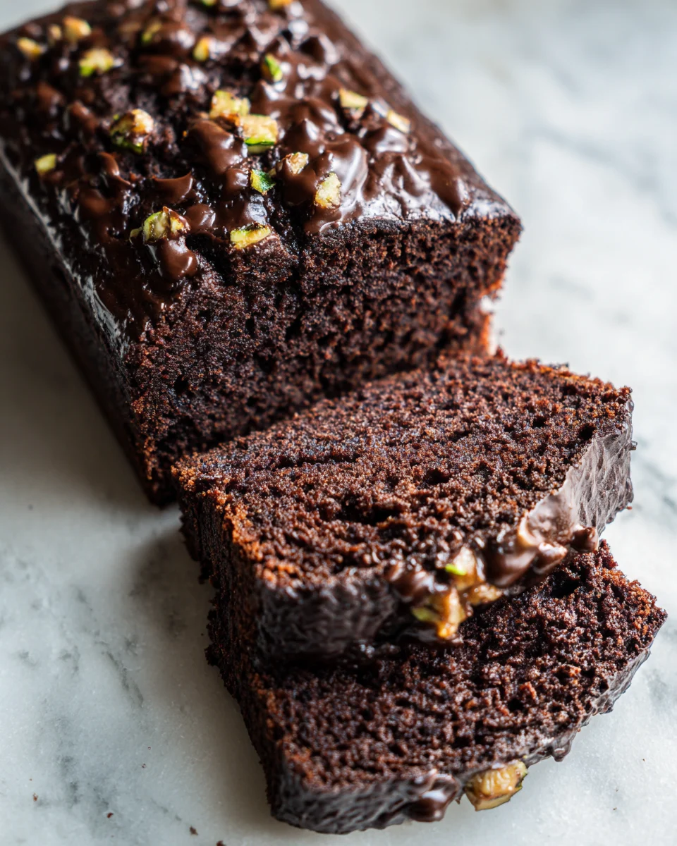 Double Chocolate Zucchini Bread