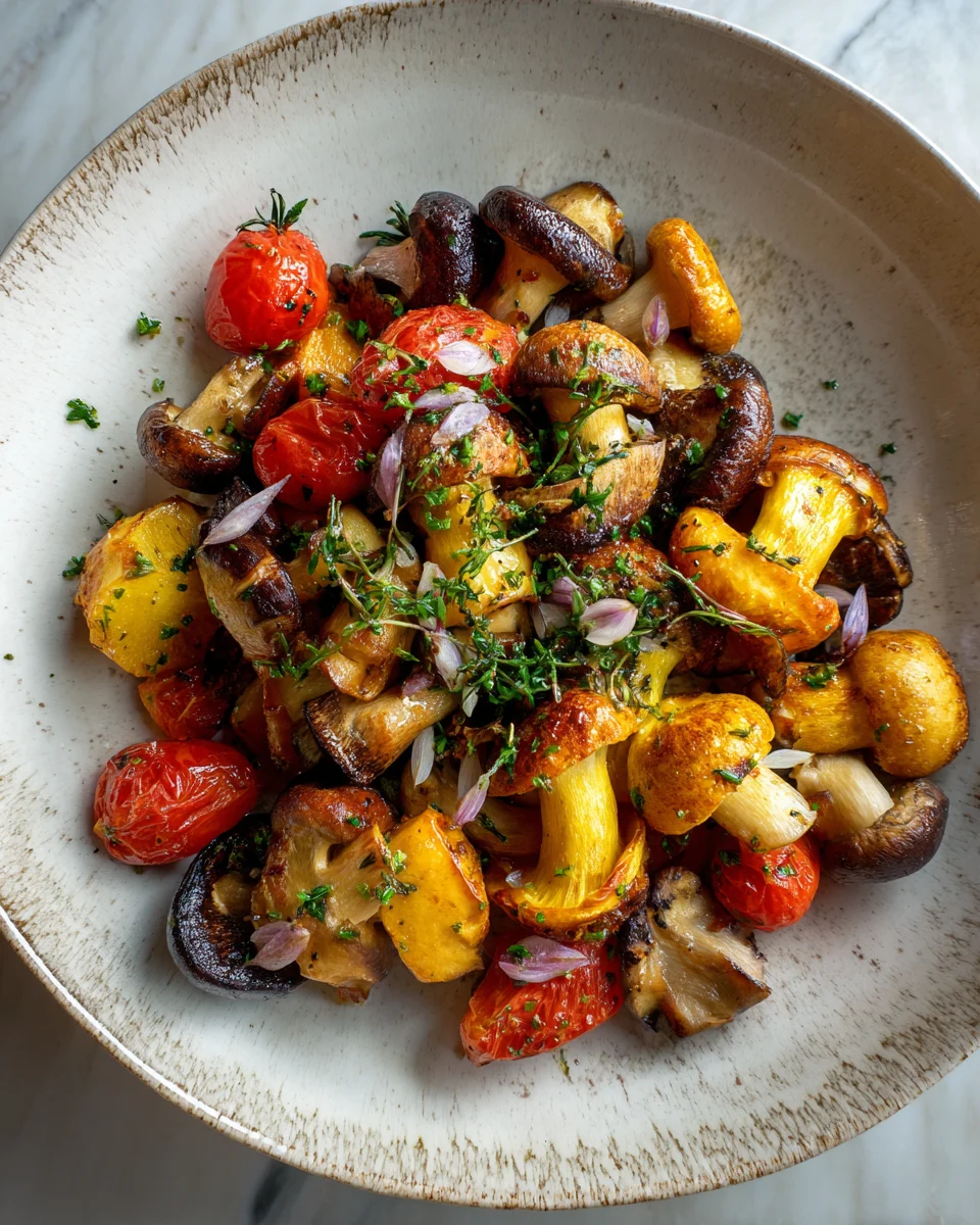 Fairy-Tale Fruit Mushrooms Recipe
