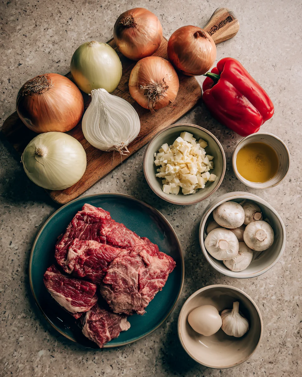 French Onion Beef Casserole