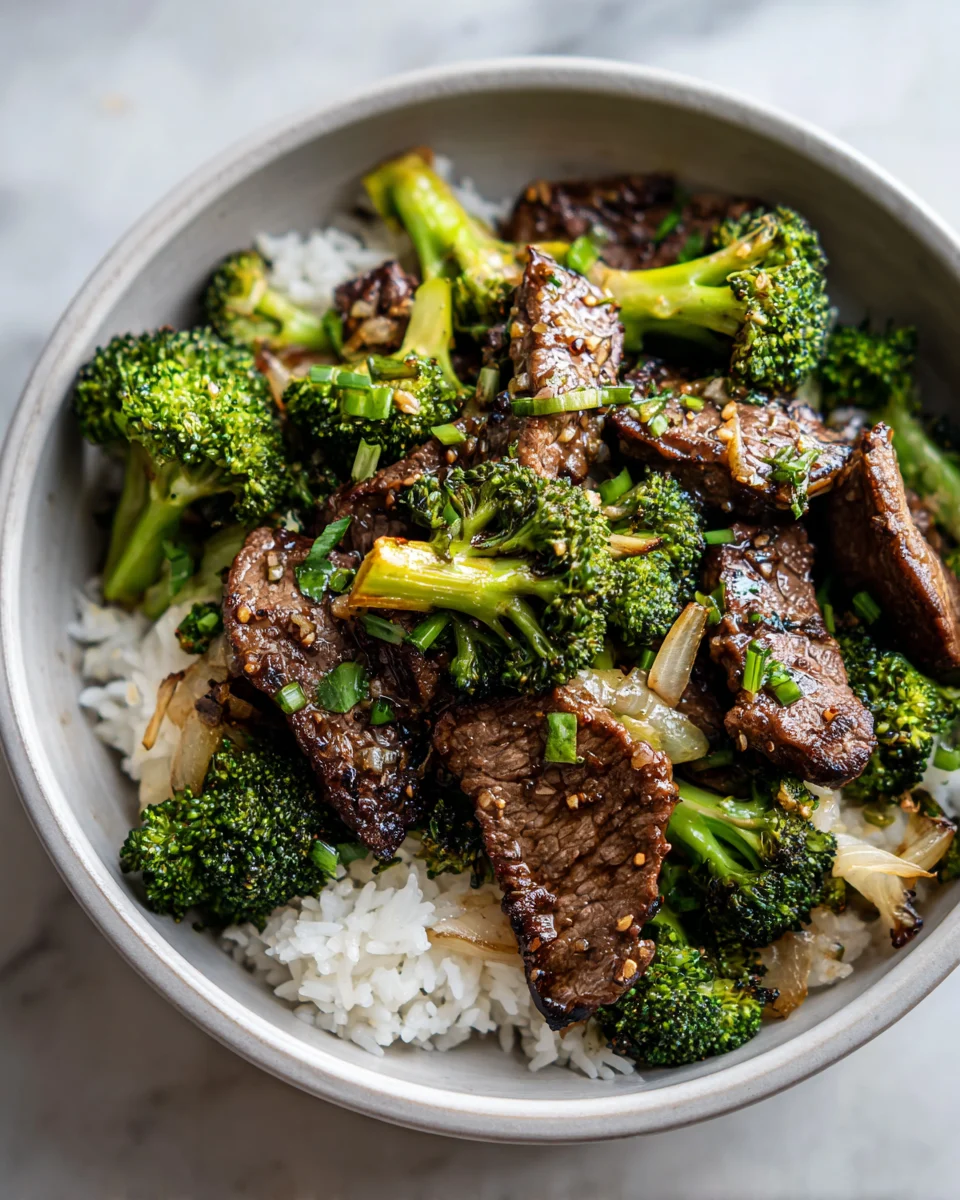 Garlic Butter Beef and Broccoli Recipe
