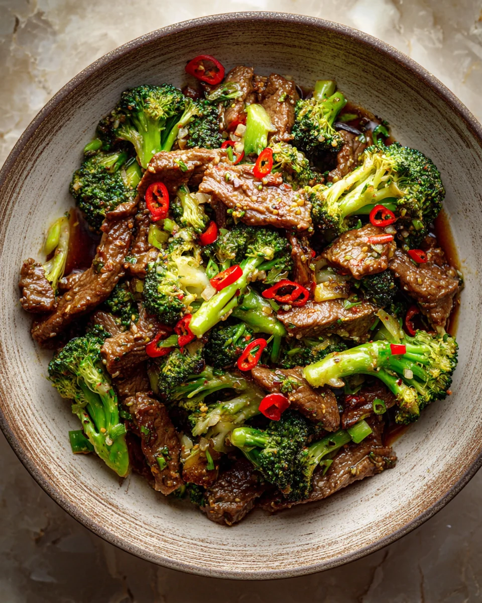 Garlic Butter Beef and Broccoli Recipe