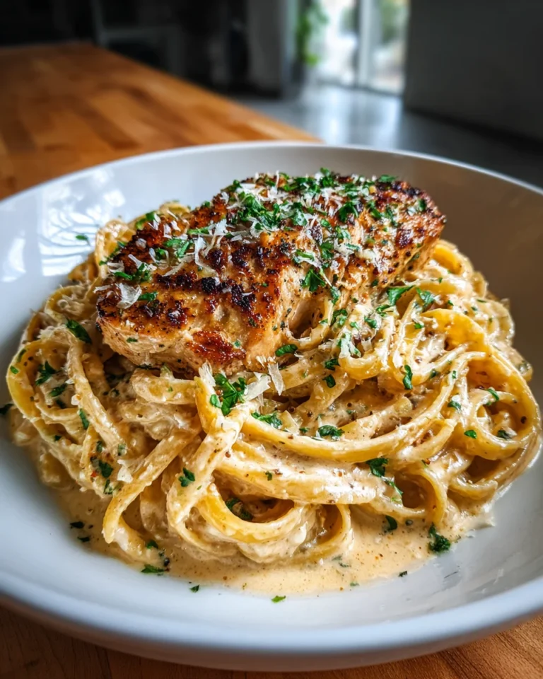 Garlic Butter Chicken Alfredo