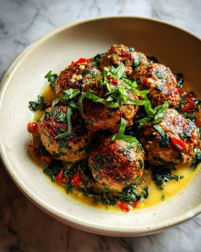 Garlic Butter Chicken Meatballs: A Delicious and Simple Recipe for Dinner
