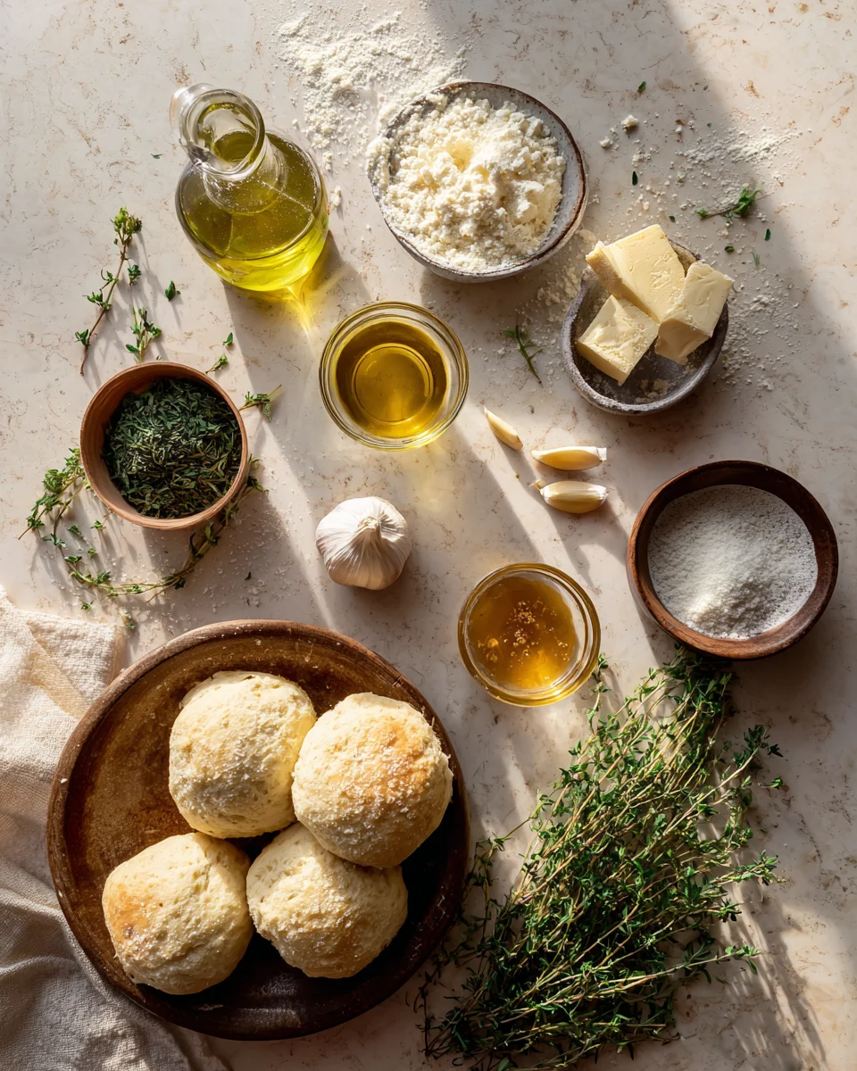 Garlic Butter Dinner Rolls