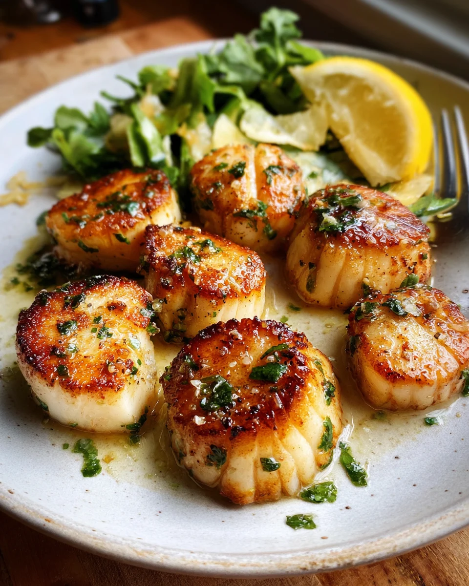 Garlic Butter Scallops