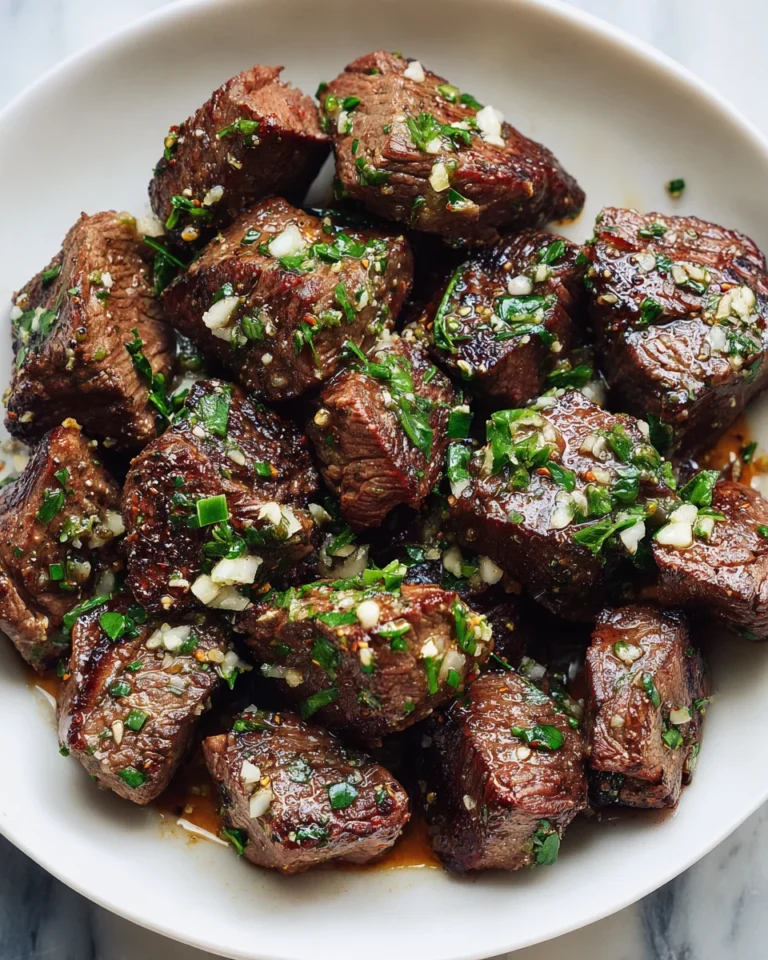 Garlic Butter Steak Bites Recipe