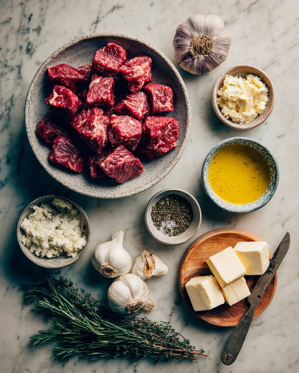 Garlic Butter Steak Bites Recipe