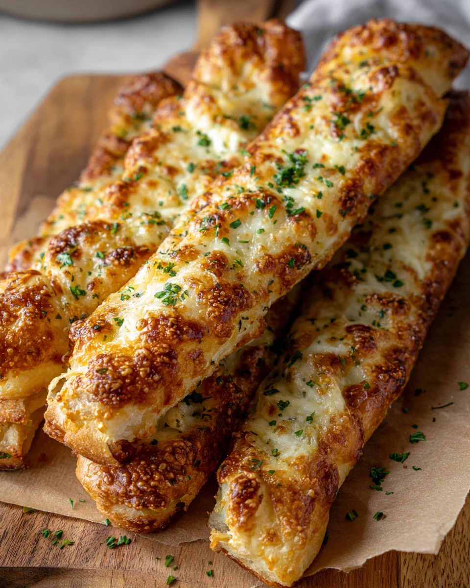 Garlic Cheese Breadsticks