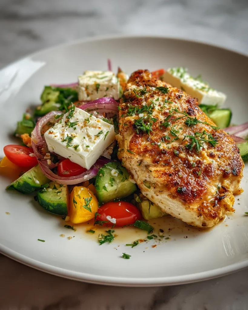Greek Chicken with Feta
