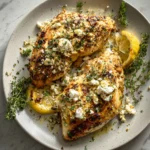 Greek Lemon Chicken with Feta