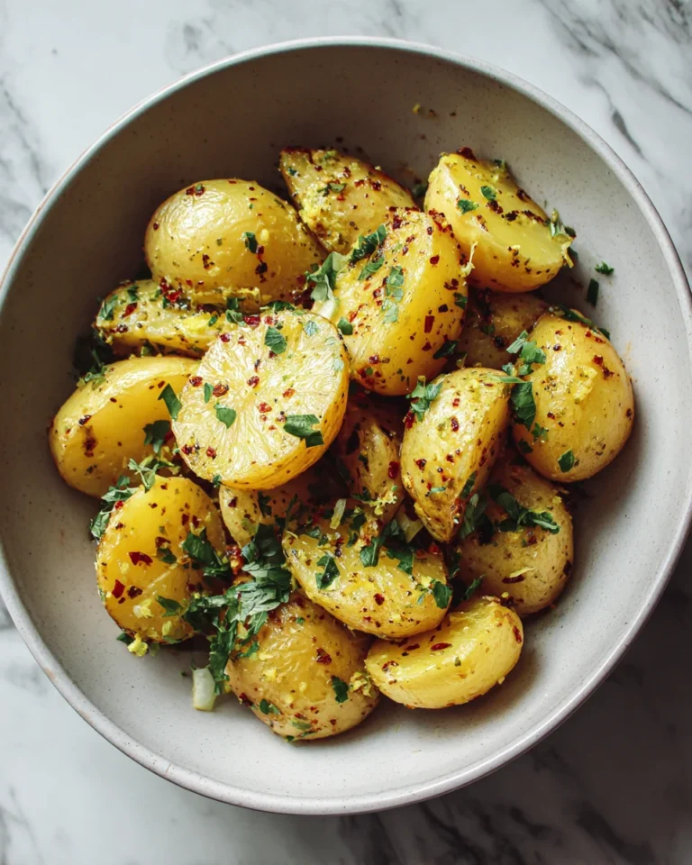 Greek Lemon Potatoes: A Burst of Flavor in Every Bite