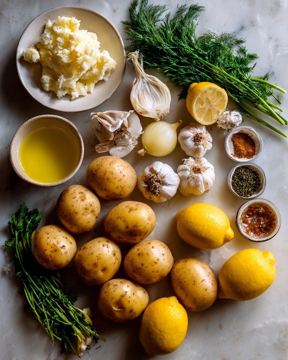 Greek Lemon Potatoes: A Burst of Flavor in Every Bite