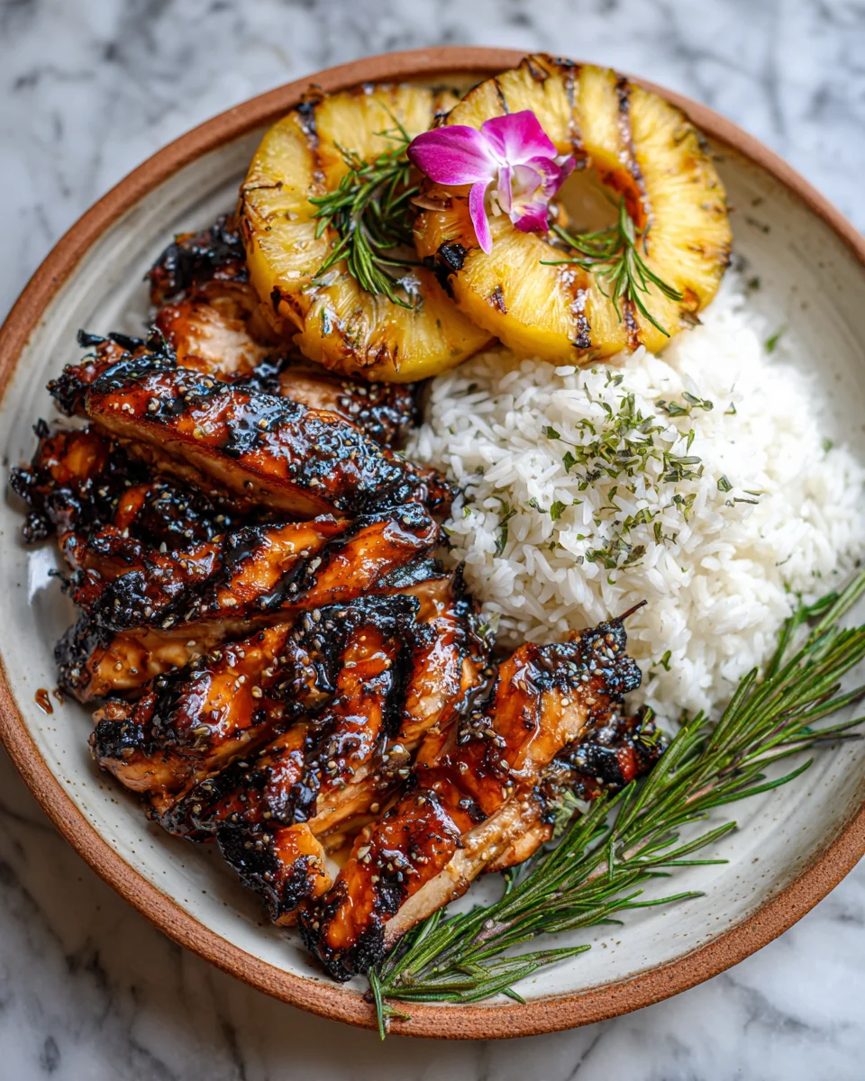 Grilled Teriyaki Pineapple Chicken: Easy Recipe and Tips