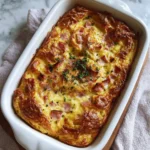 Delicious Ham and Swiss Croissant Bake: A Perfect Family Meal