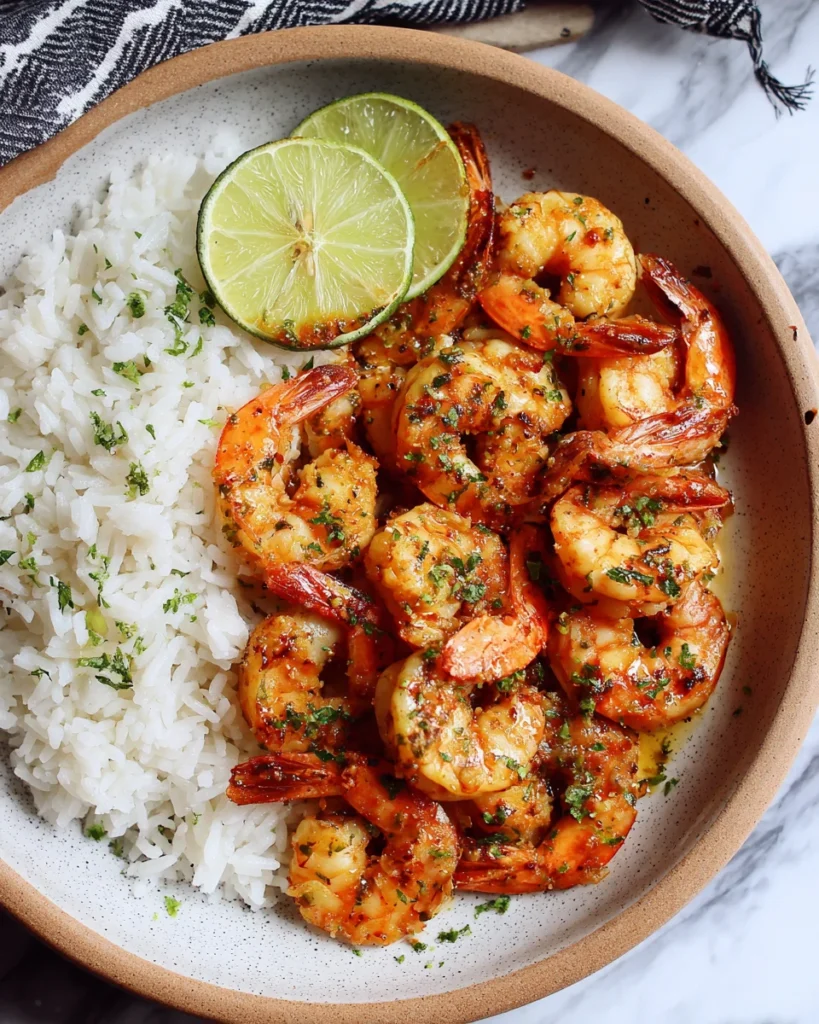 Honey Lime Shrimp