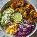 Honey Lime Shrimp Taco Bowls