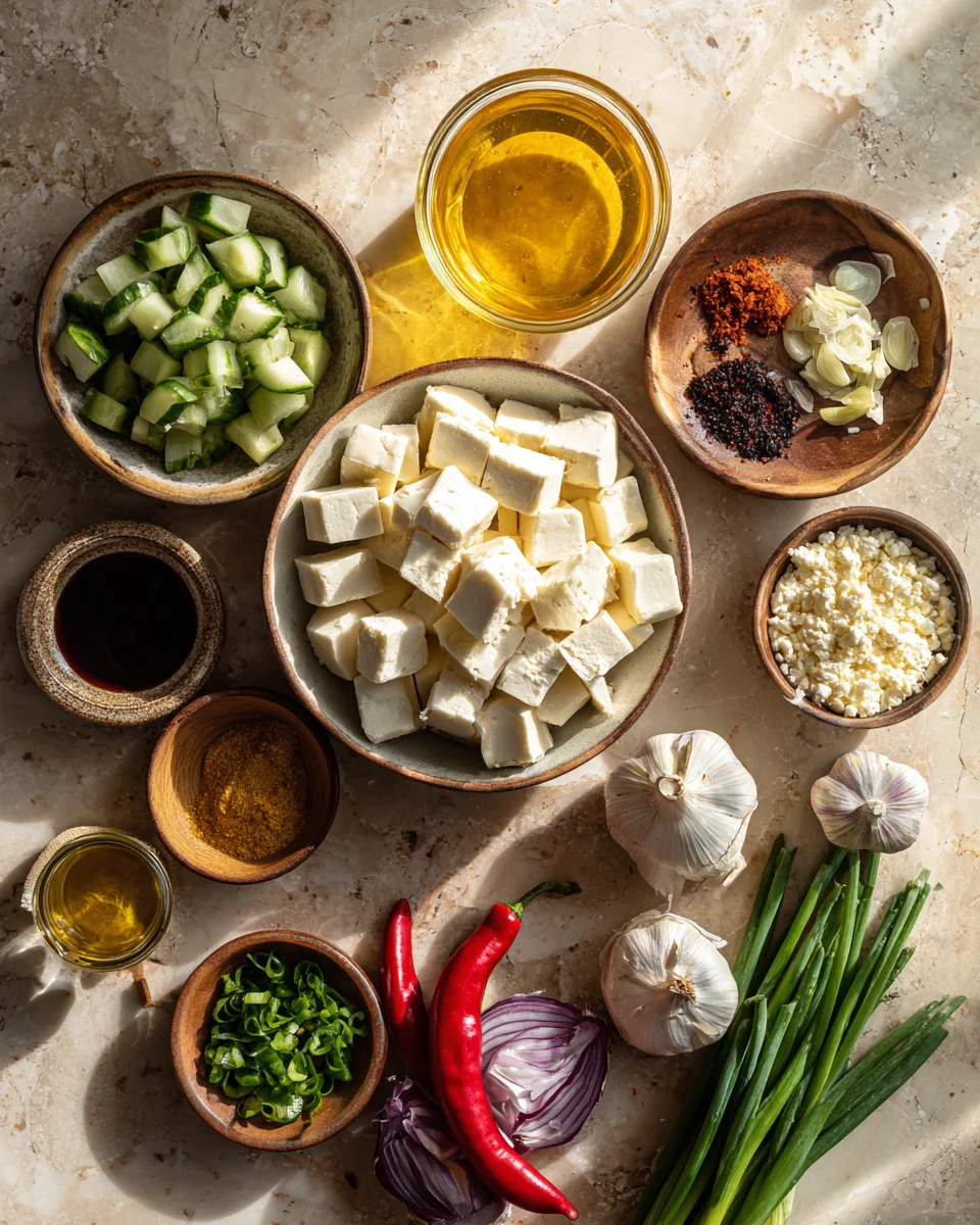Hot Honey Halloumi Bites
