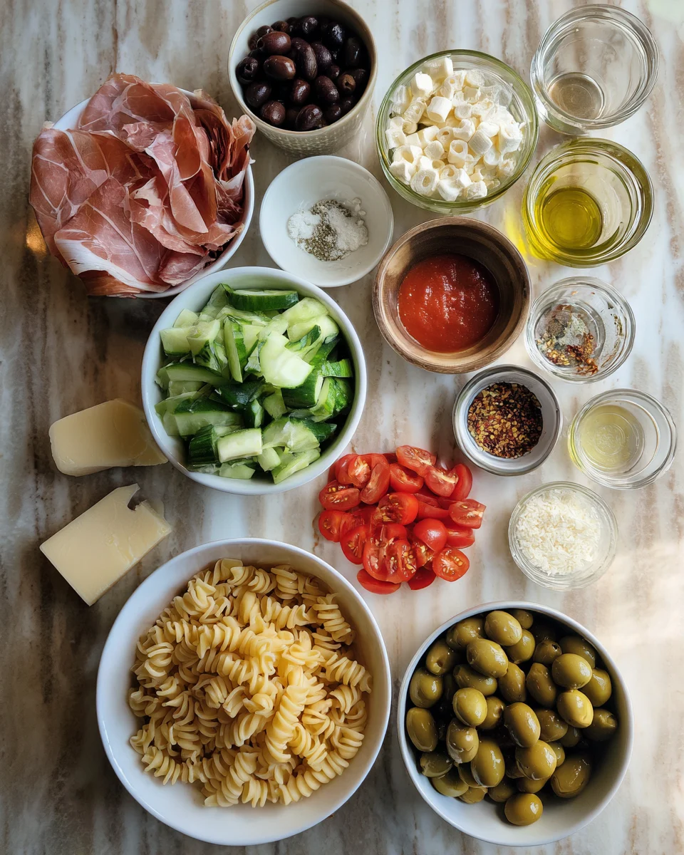 Italian Antipasto Pasta Salad