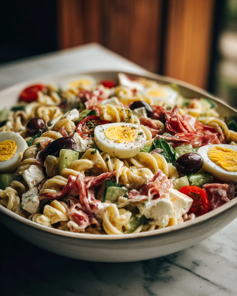Italian Antipasto Pasta Salad